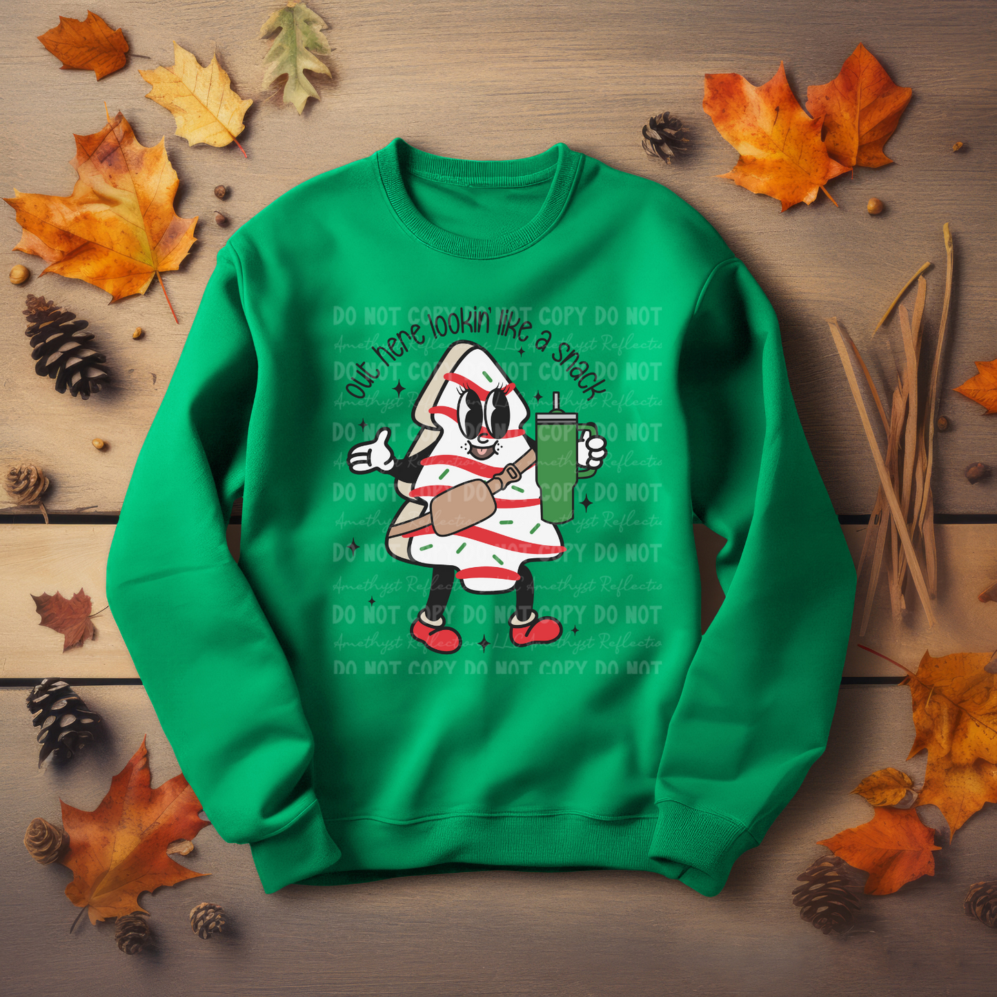 Out Here Looking Like a Snack Crewneck