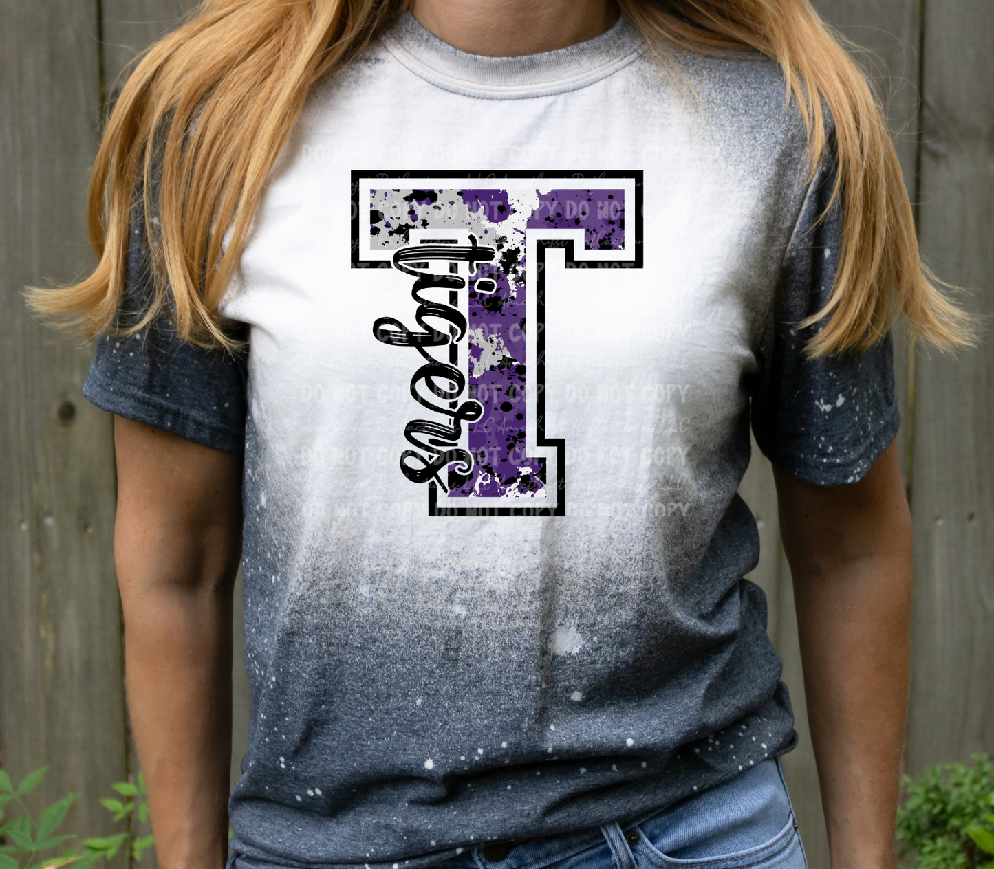 T is for Tigers Bleached - Youth Sizes