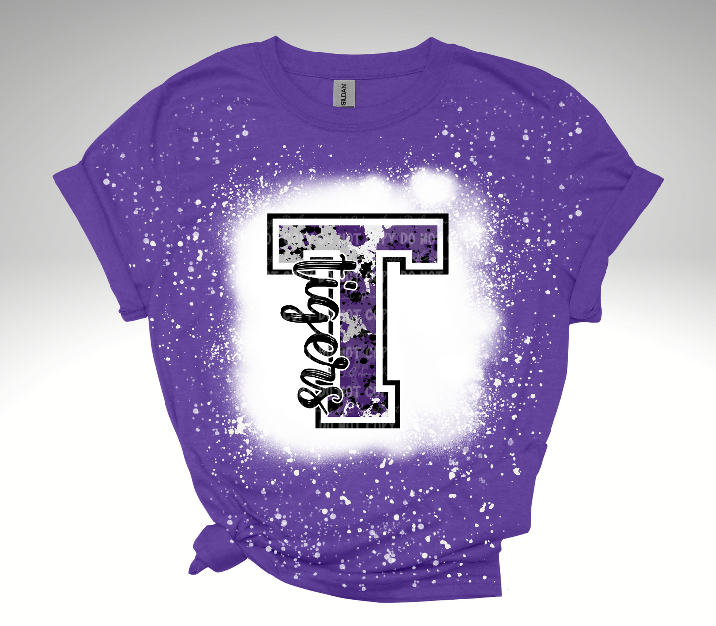 T is for Tigers Bleached - Youth Sizes