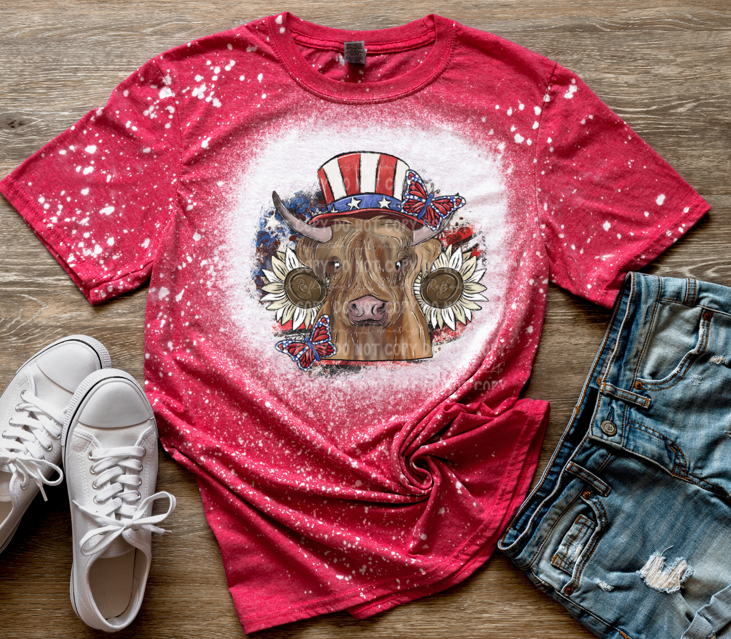 Patriotic Cow