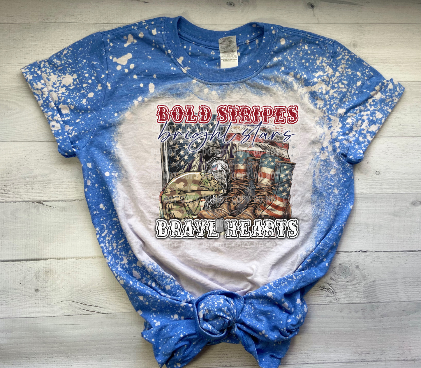Bold Stripes Bright Stars Brave Hearts