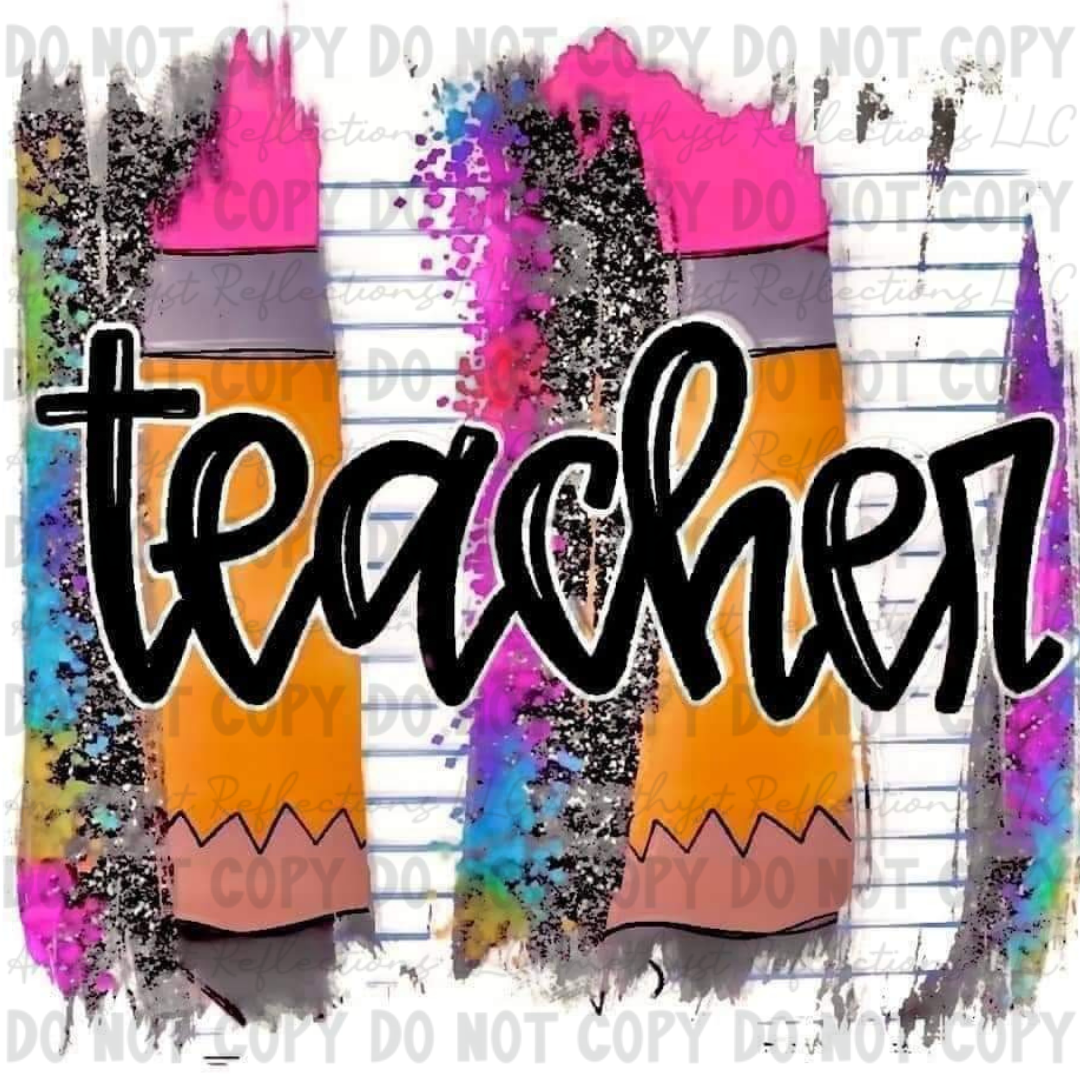 Teacher- Skinny Tumbler