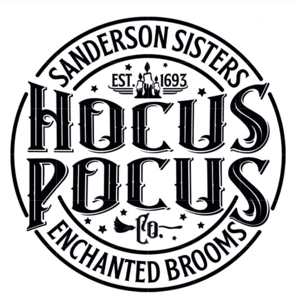 Hocus Pocus Glass Can