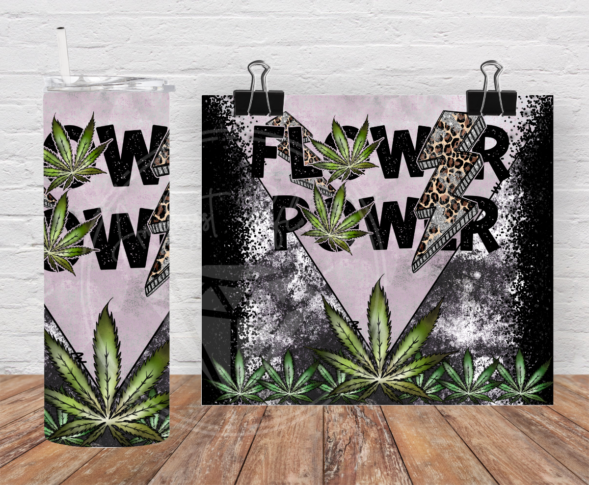 Flower Power Tumbler