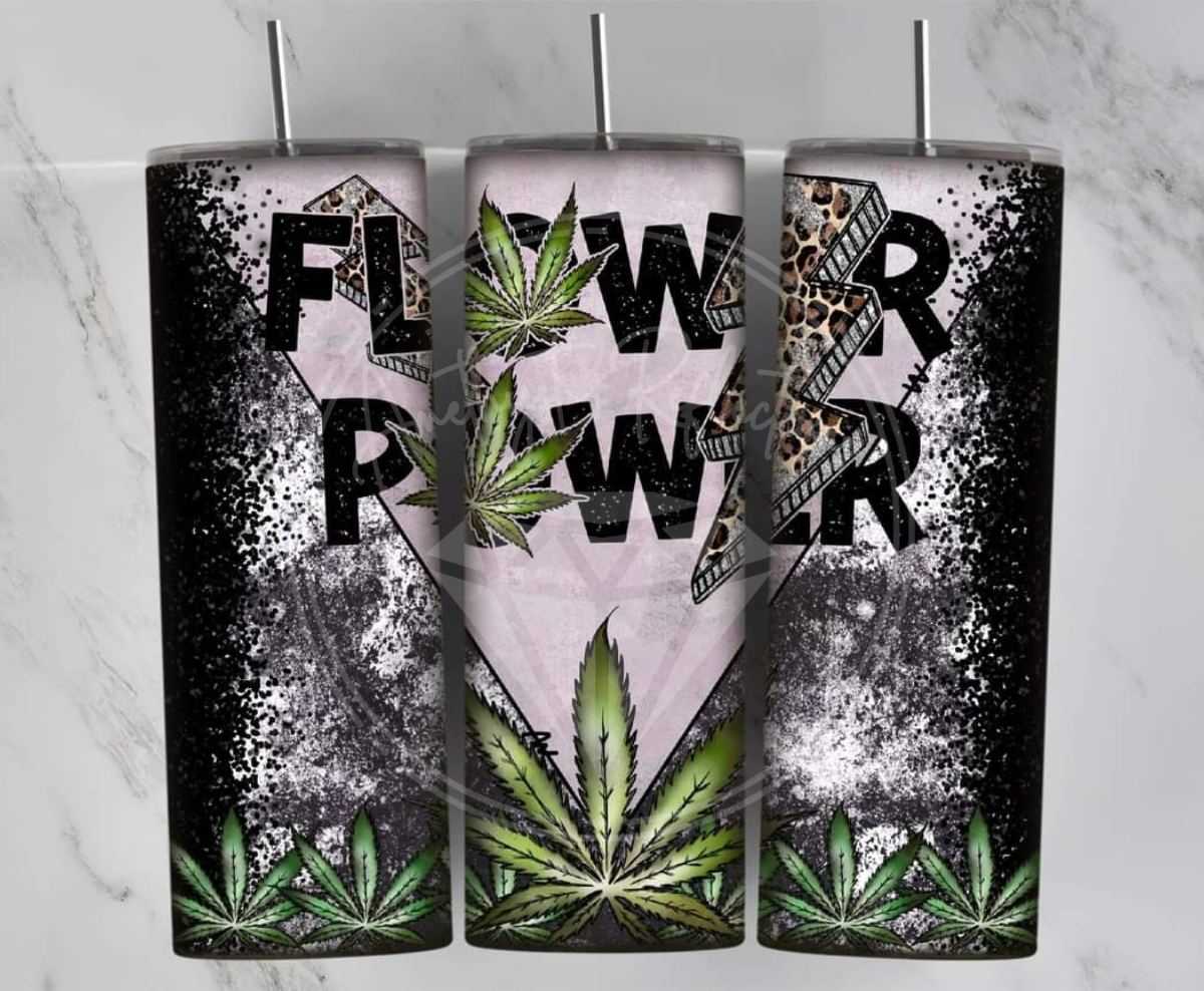 Flower Power Tumbler