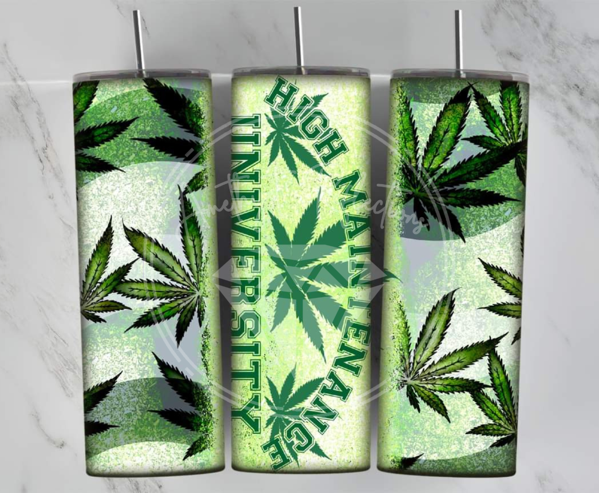 High Maintenance University Tumbler