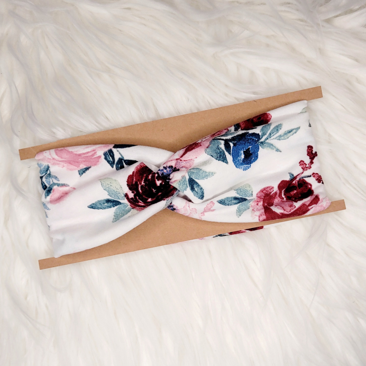 Floral Watercolor Headband