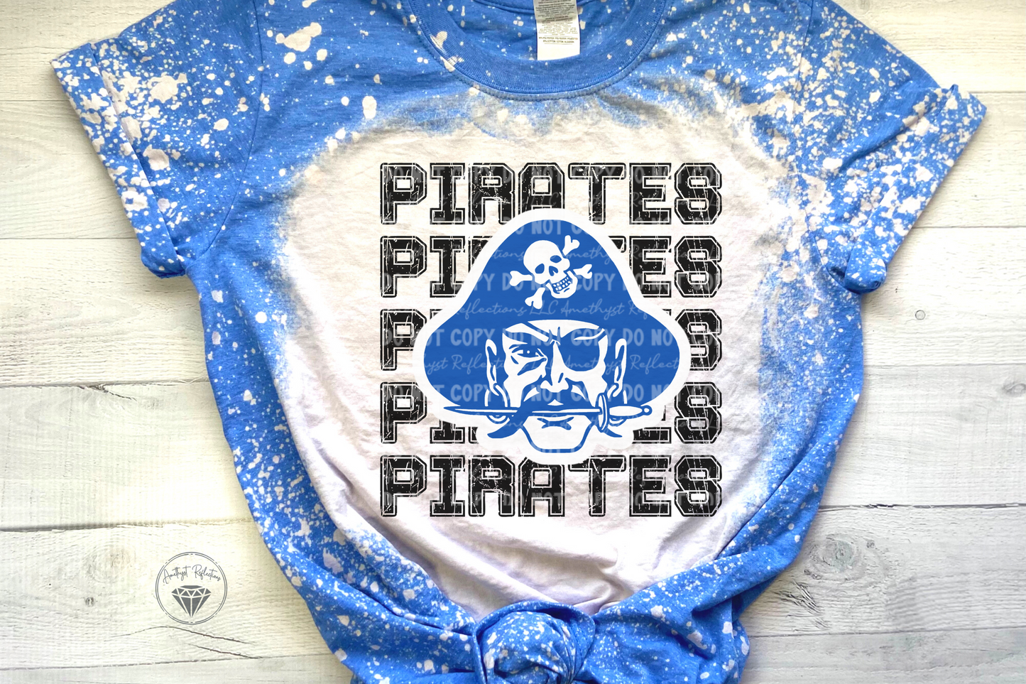 Pirates Bleached - Youth Sizes