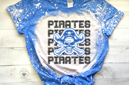 Skull and Crossbones Bleached - Youth Sizes